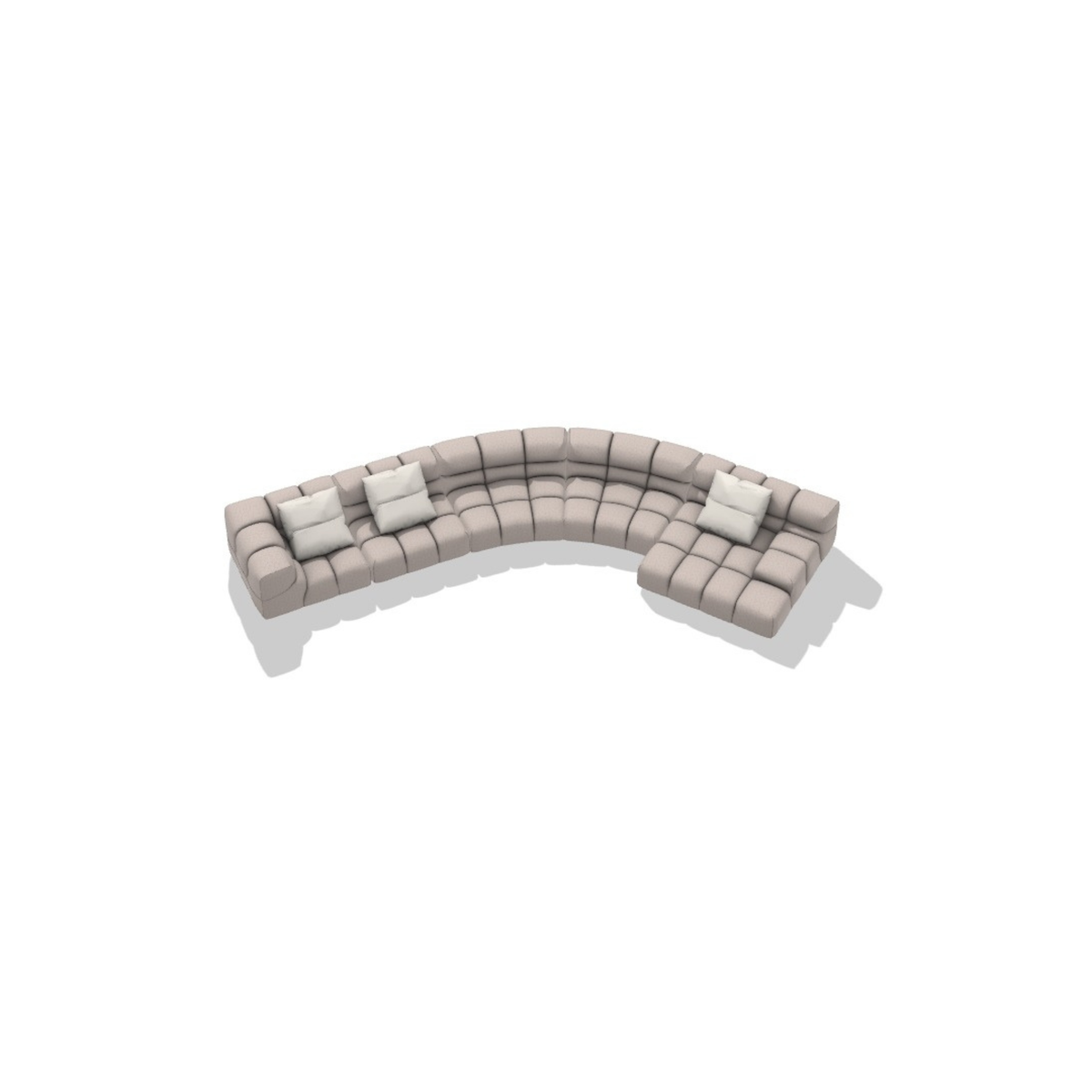 Tufty-Time 20 inc. 5 Back Cushion
