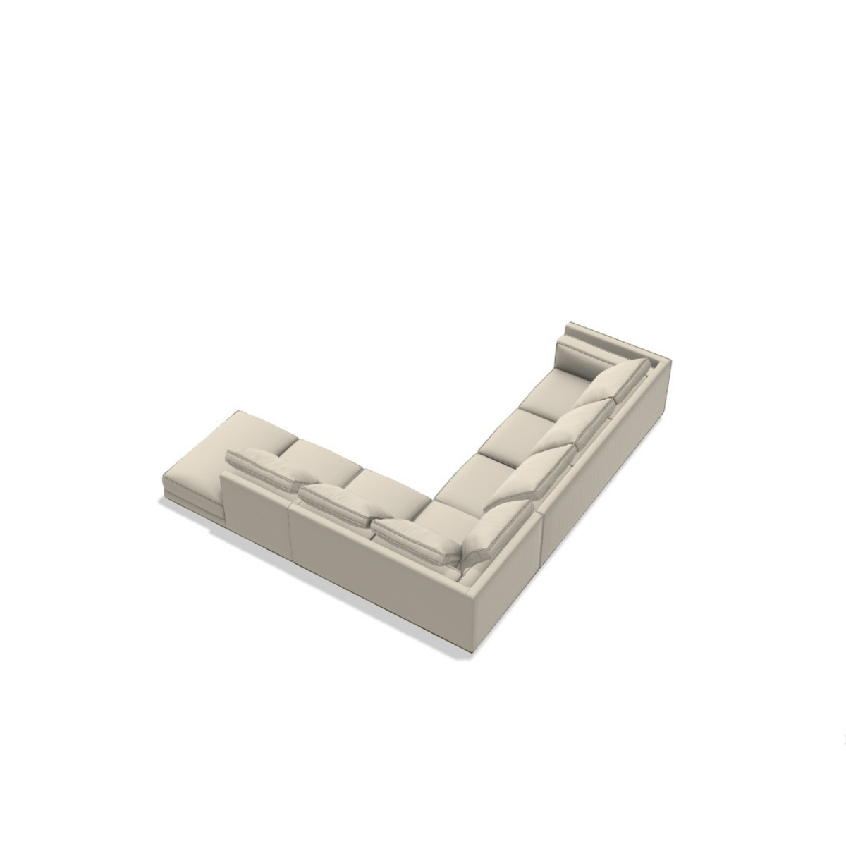 Florius Sofa inc. 7 Back Cushions