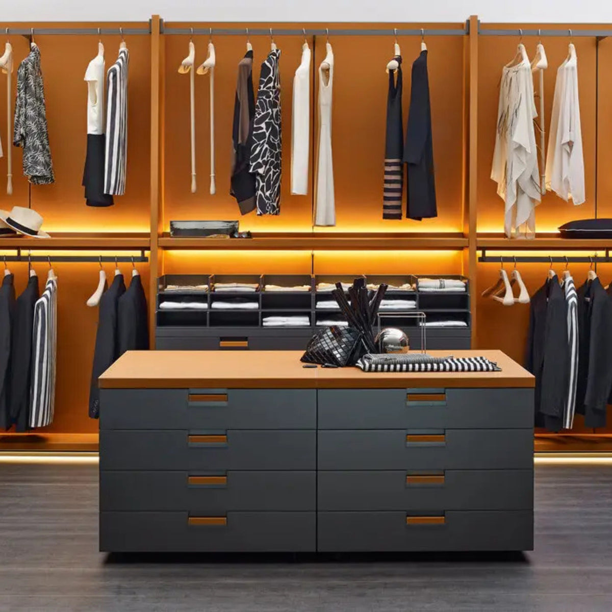 Backstage Walk-in Closet