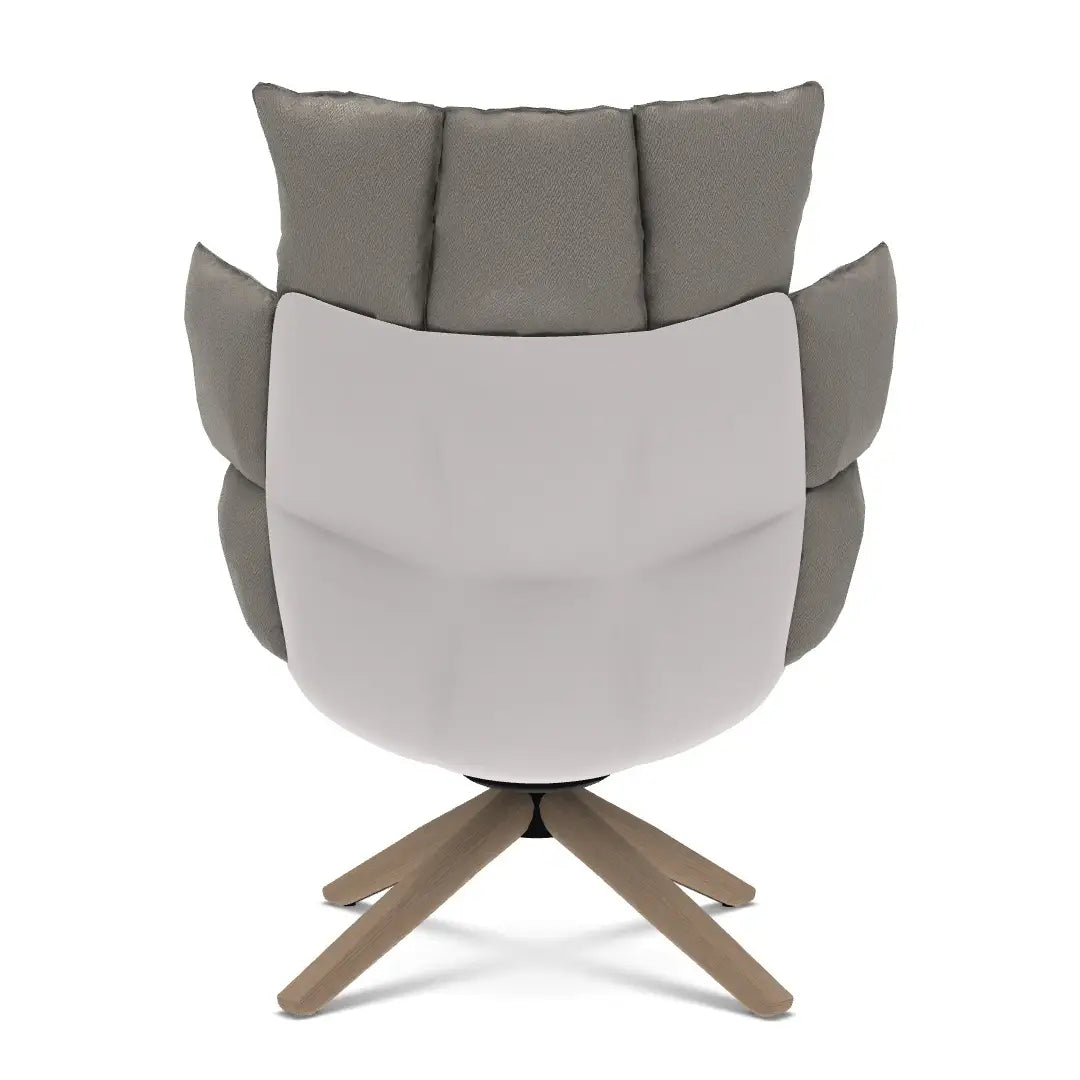 Husk Swivel Armchair H3G