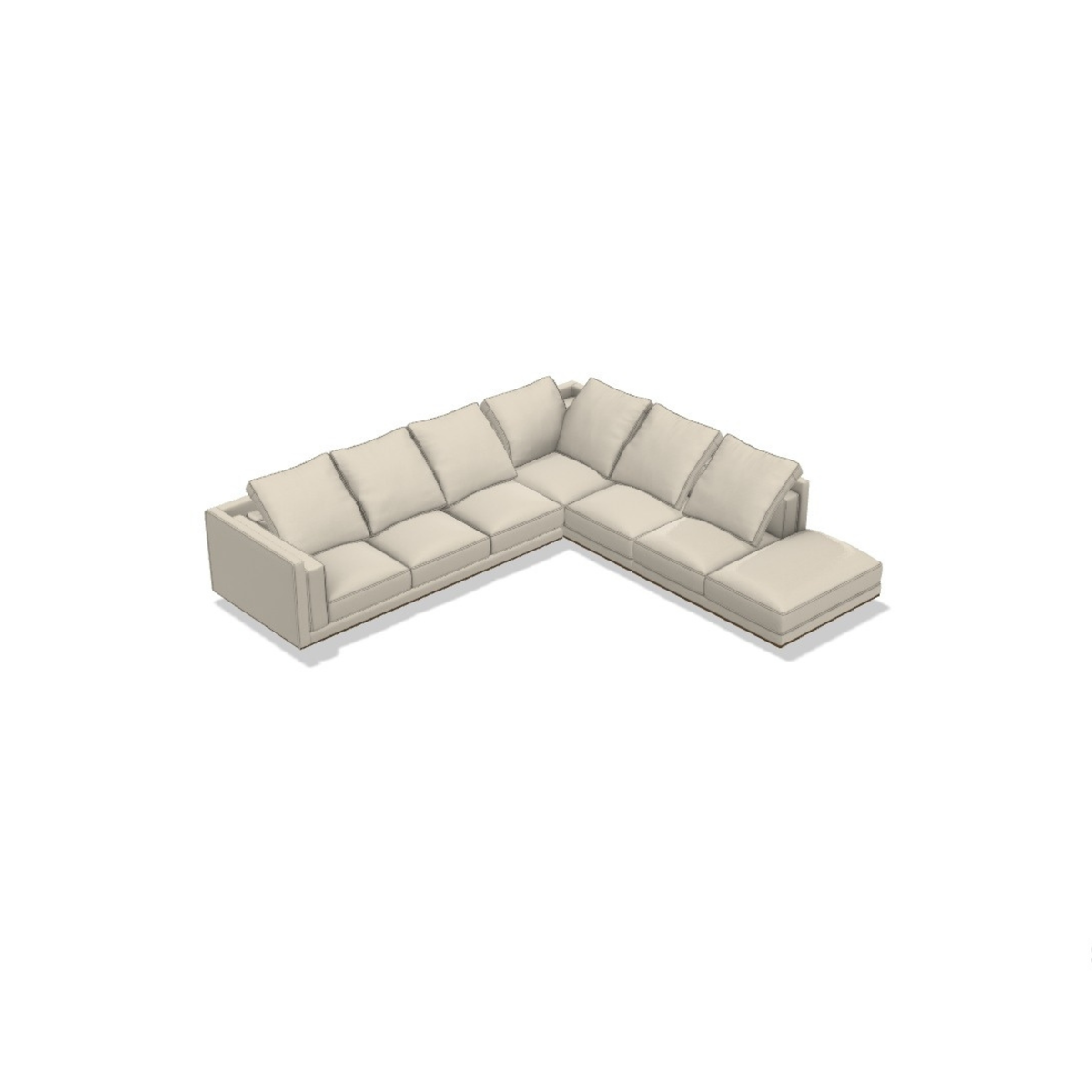 Florius Sofa inc. 7 Back Cushions