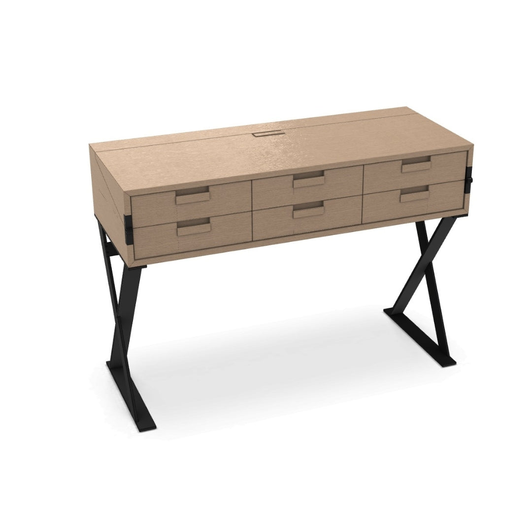 Max - Writing-desk with flap top and drawers (painted frame) by Maxalt